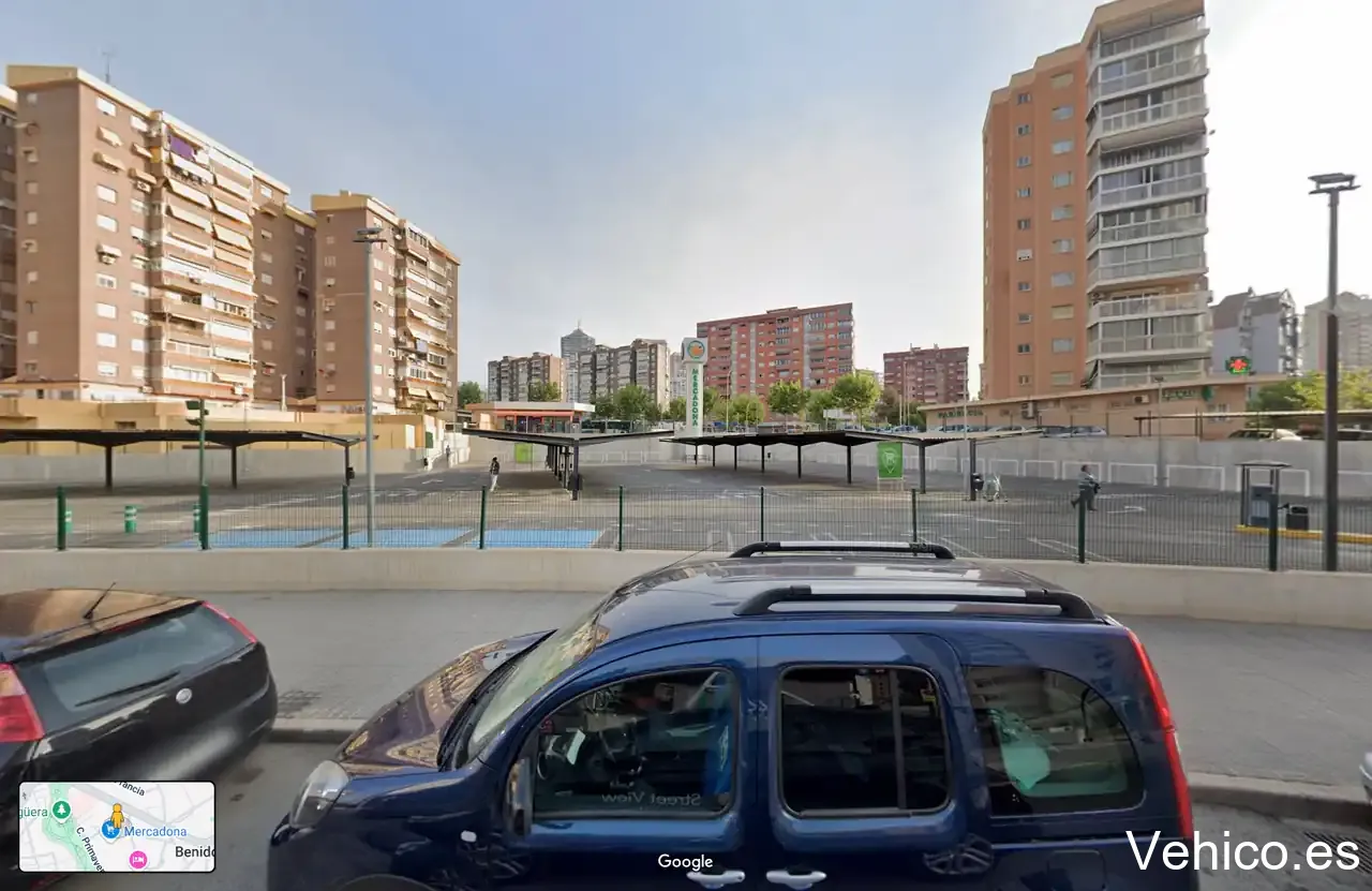 Mercadona. Parking clientes