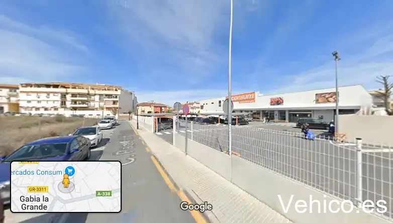 Aparcamiento Clientes Supermercado Consum