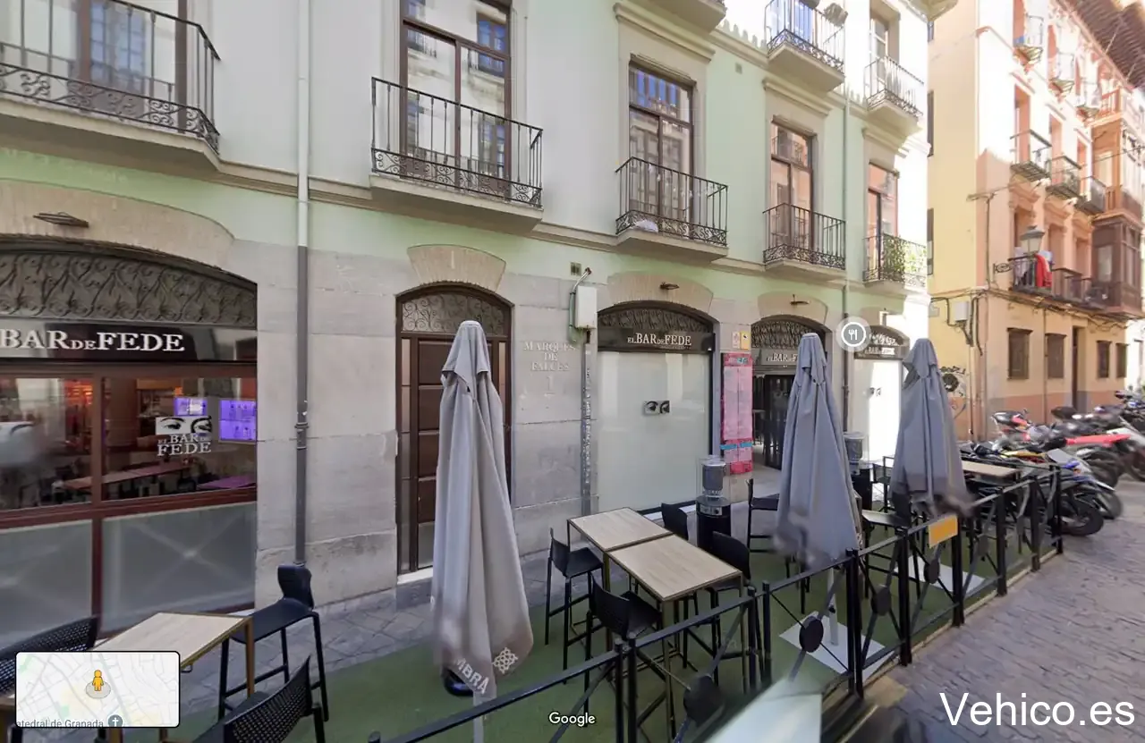 Zona de aparcamiento reservada para motos