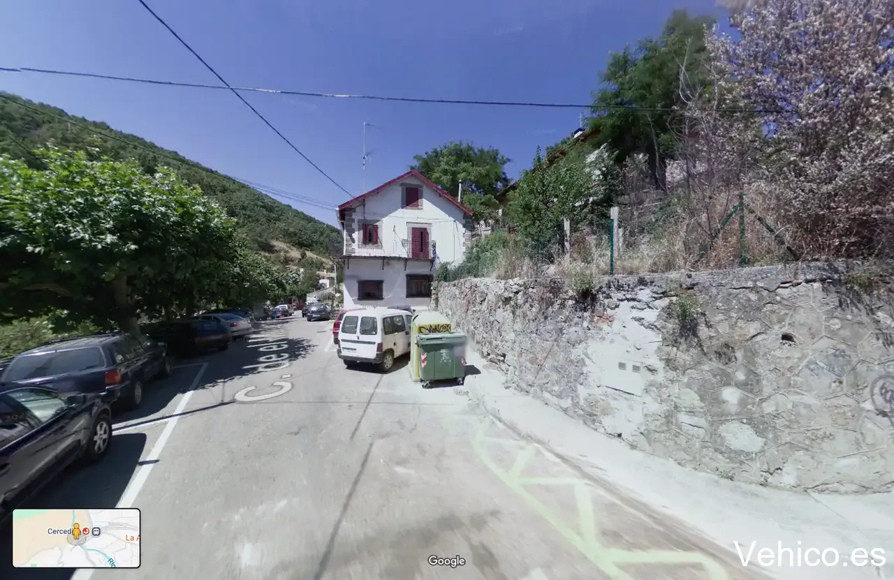 parking junto al túnel