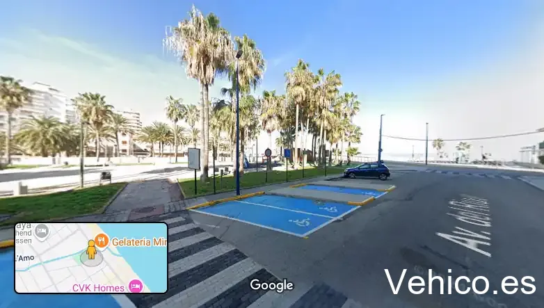 Aparcamiento de movilidad reducida