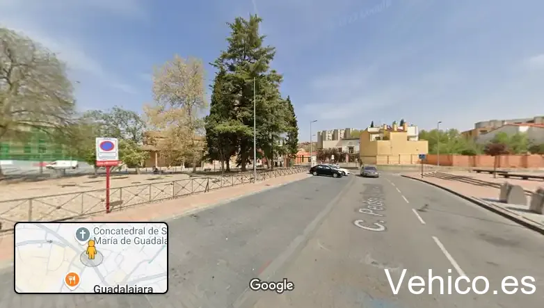 Aparcamiento para motos de Santa María