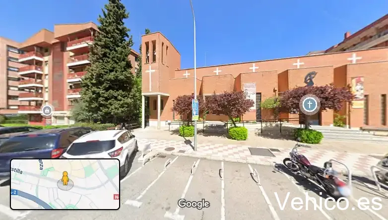 Zona de aparcamiento reservada para motos