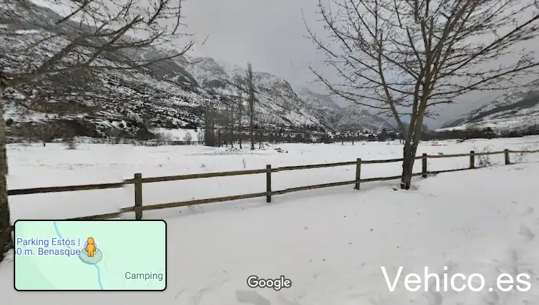 Parking Estós | 1.350 m. Benasque