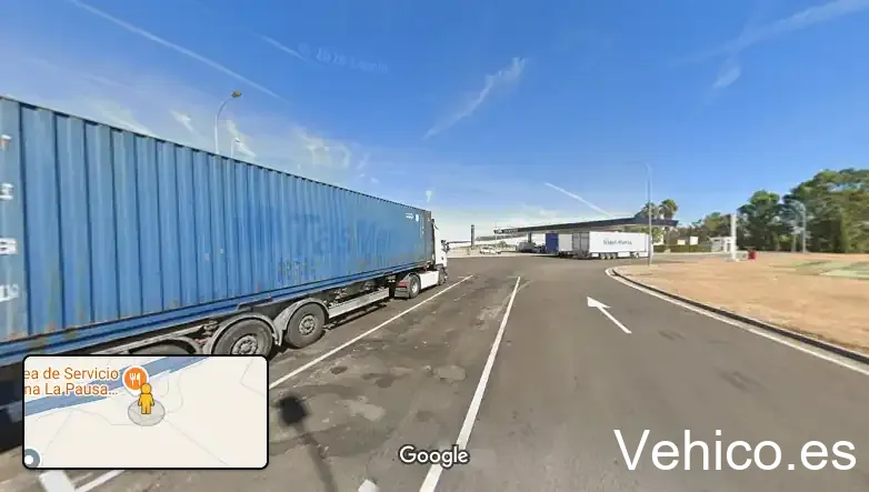 Estacionamiento de camiones