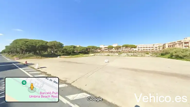 P Bus Punta Umbria, detras Barcelo resort