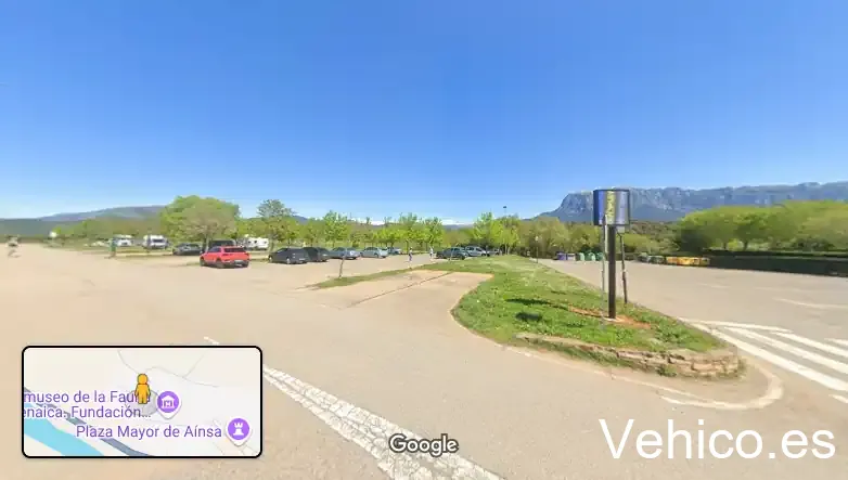 Parking municipal Aínsa