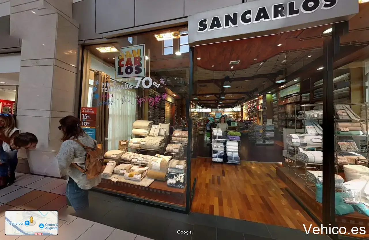 Aparcamiento de centro comercial