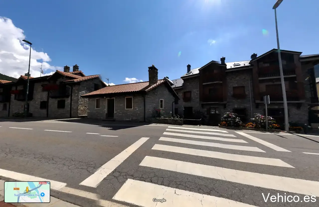 Aparcamiento Autobuses Biescas
