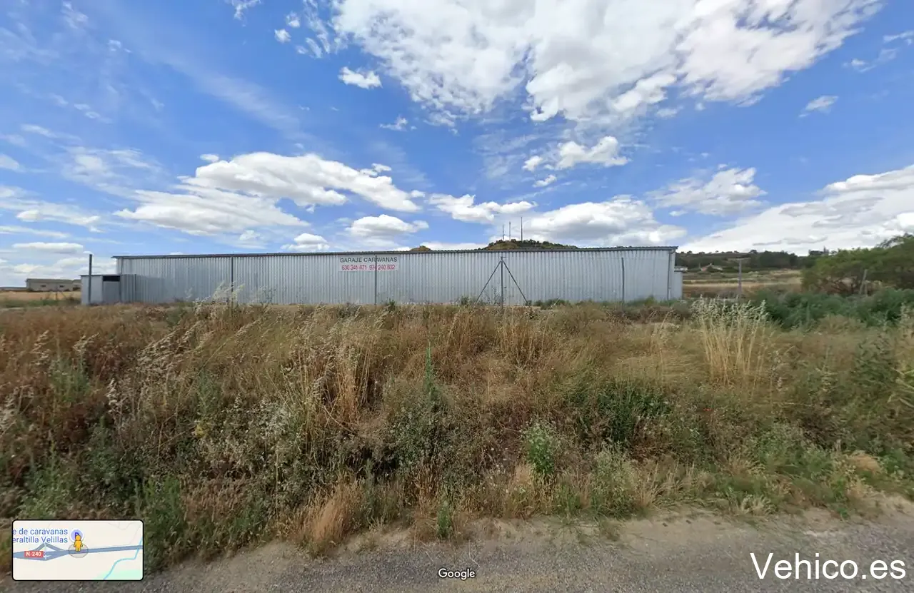 Garaje de caravanas Peraltilla Velillas