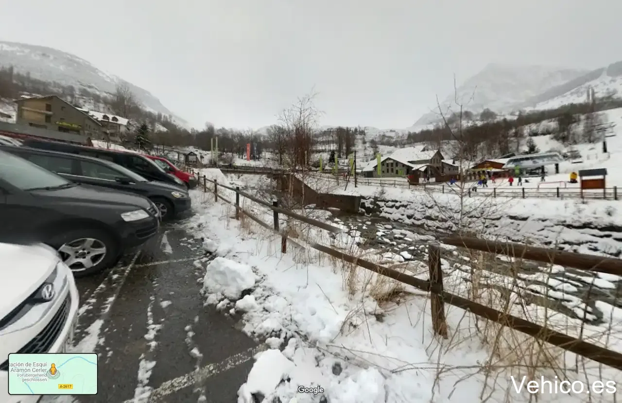 Parking bus Cerler (pistas)