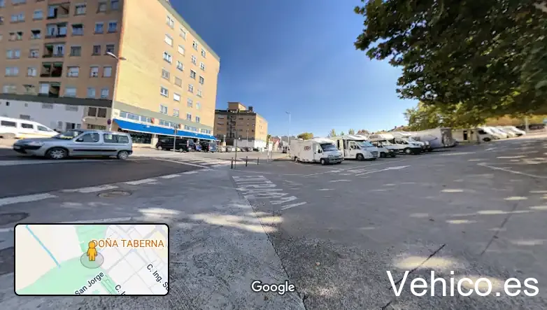 Aparcamiento de Autocaravanas Huesca