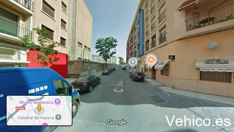 Zona de aparcamiento reservada para motos
