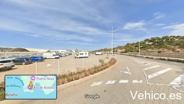 RentalcarparkingatIbizaport