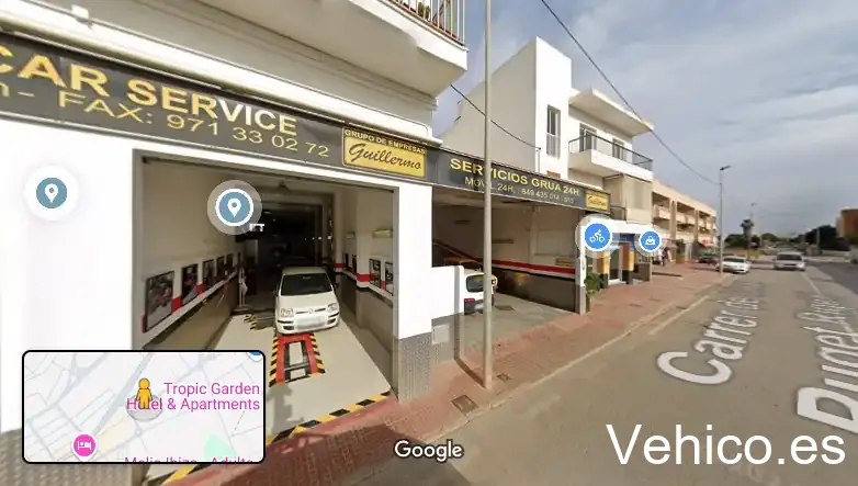 Empresas Guillermo - Parking y custodia de vehículos en Ibiza