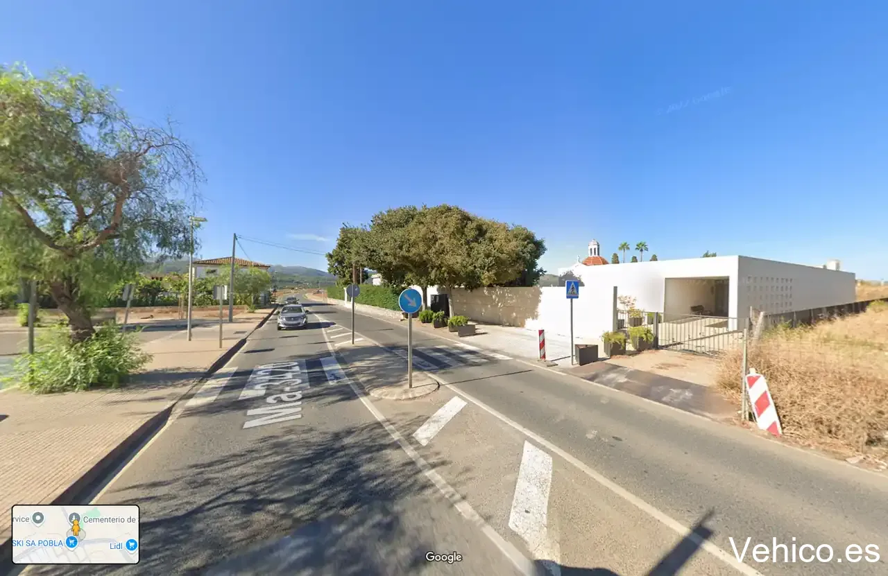 Sa Pobla Cemetery Car Park