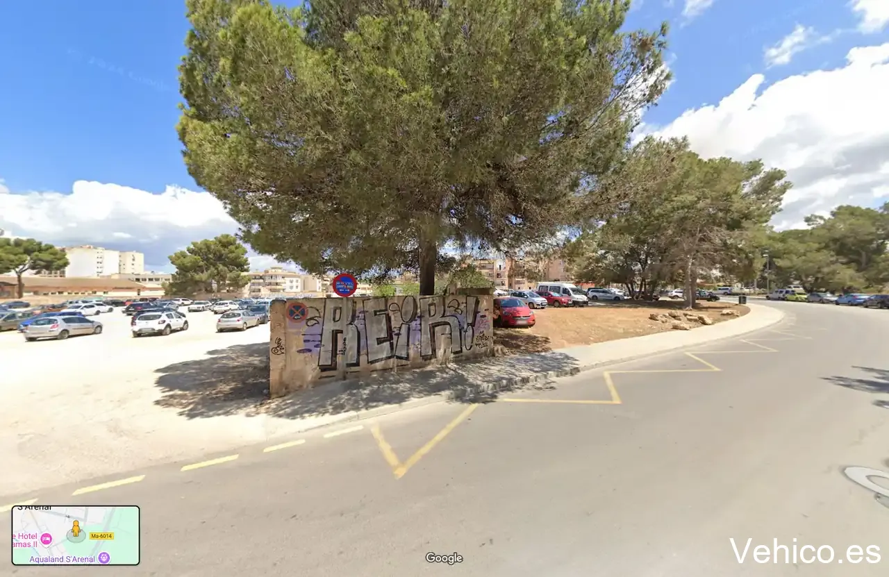 Parkplatz Mallorca Arenal