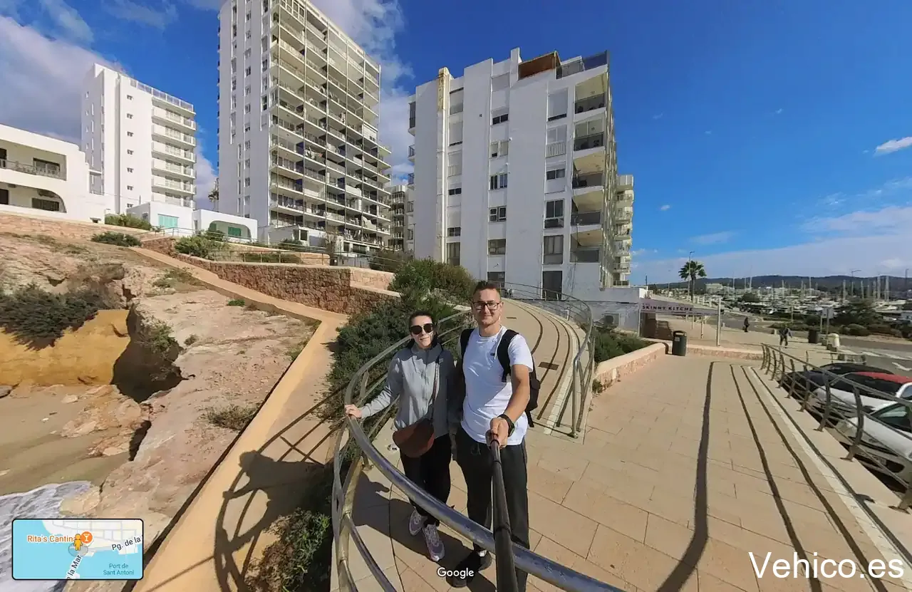 Parking - Port of Sant Antoni (blue zone)