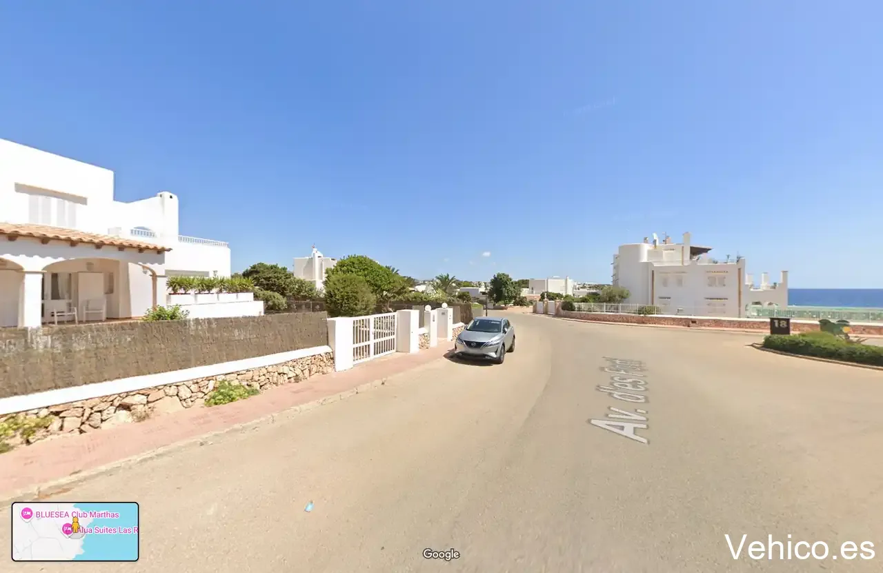 Piscine Plage Roc Es Forti Parking