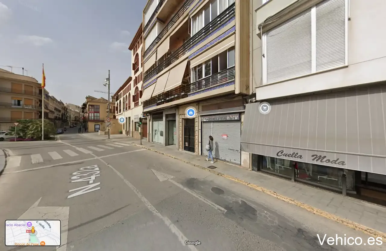 Zona de aparcamiento reservada para motos