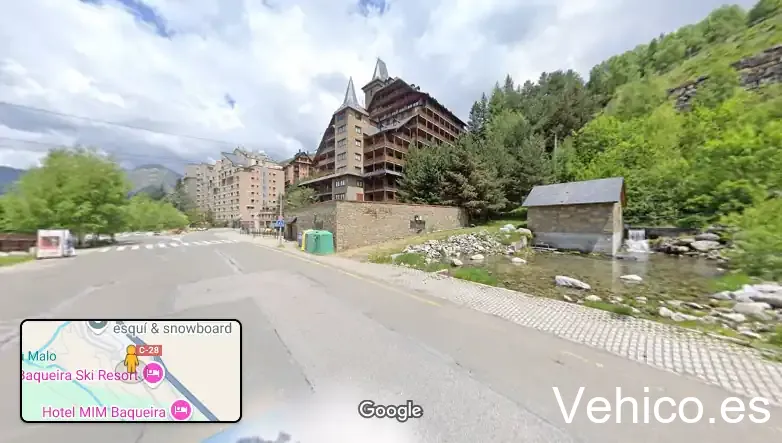 Parking Pleta Val de Ruda, Baqueira
