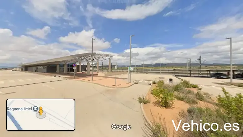 Parking Saba train station Requena Utiel