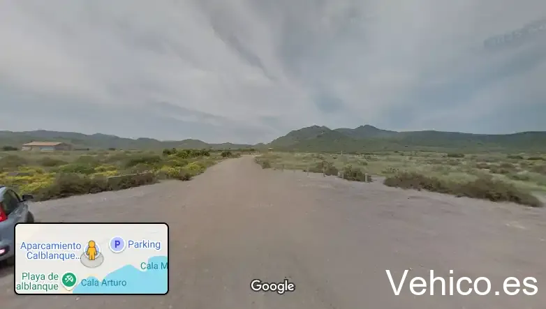 Aparcamiento Calblanque. (Temporada baja sólo)