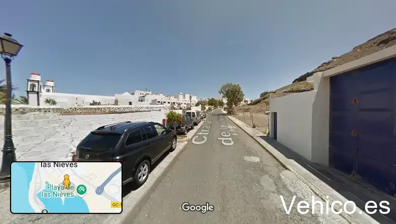 Parking La Ermita, Las Nieves, Agaete.