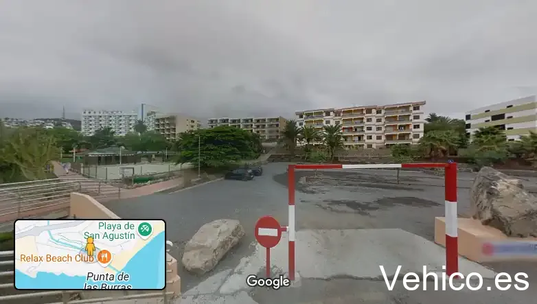 Parking gratuito Playa San Agustín