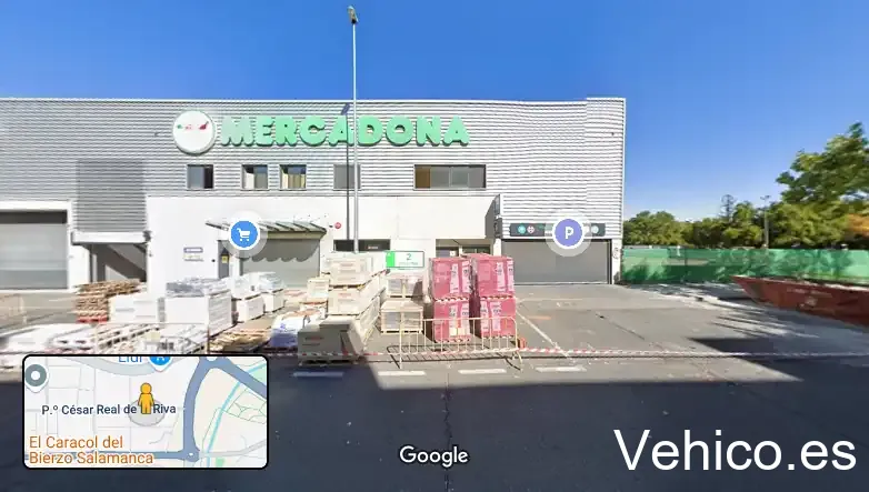 Parking gratuito compartido Mercadona - Nicolás Benito