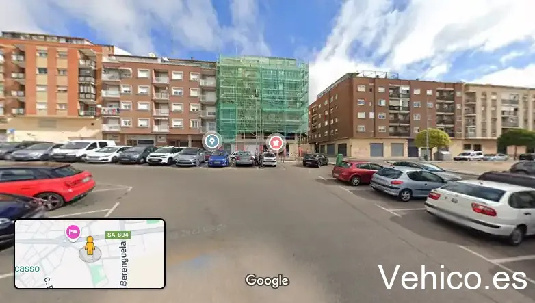 Aparcamiento gratuito en superficie de "Las Pajas"