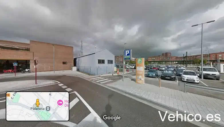Aparcamiento vehiculos de alquiler