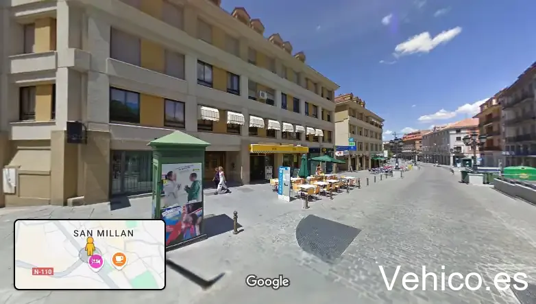 Parking PARKIA - Acueducto. Centro. Segovia. Acceso 2