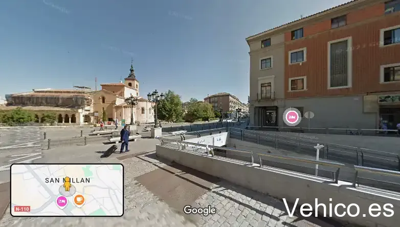 Parking Segovia Aqueduct parkia