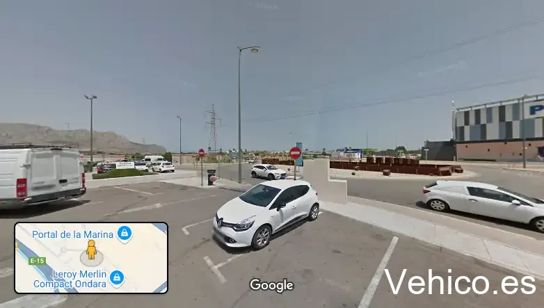 Aparcamiento Clientes Burger king