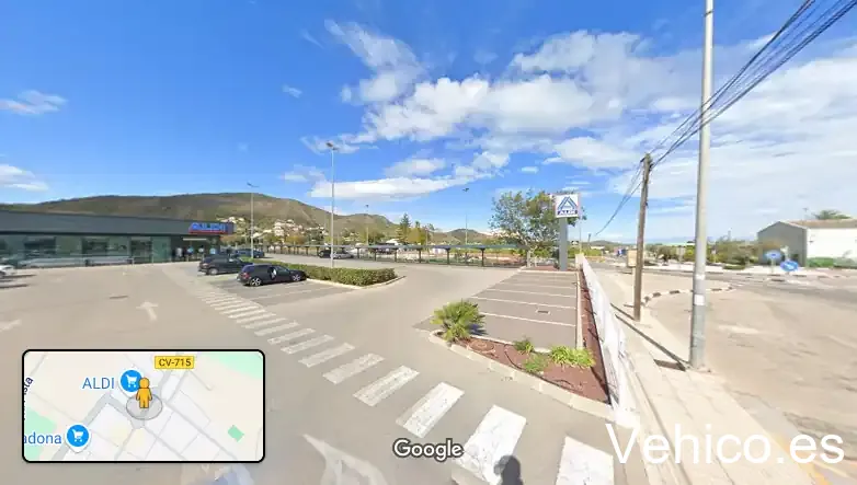 Aparcamiento Aldi