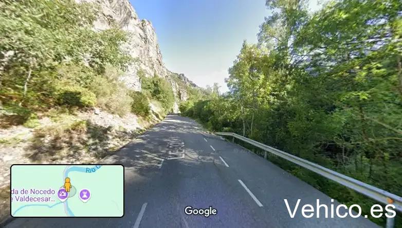 Aparcamiento de la cascada