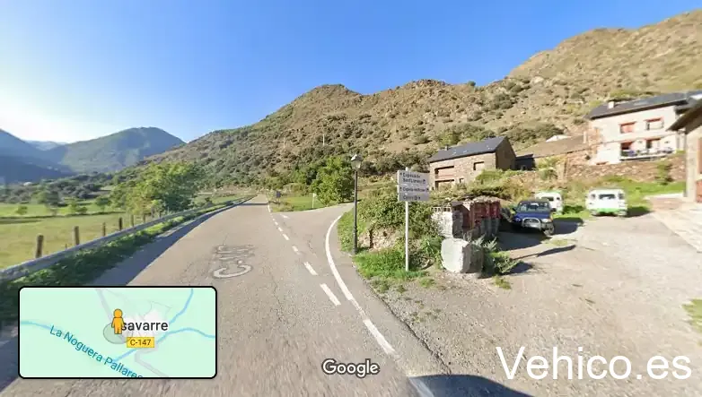 Aparcamiento de Isabarre