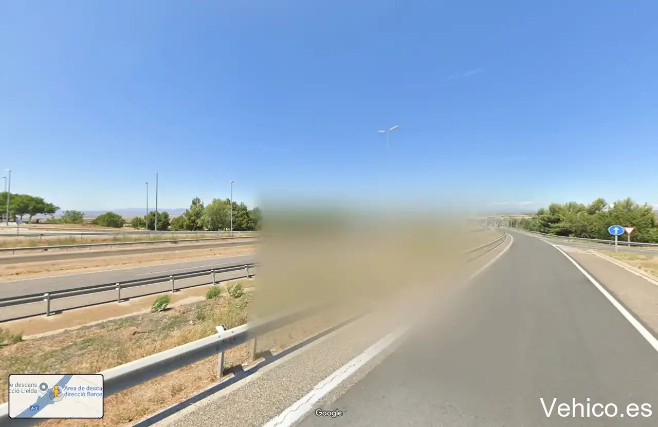 Àrea de descans direcció Barcelona