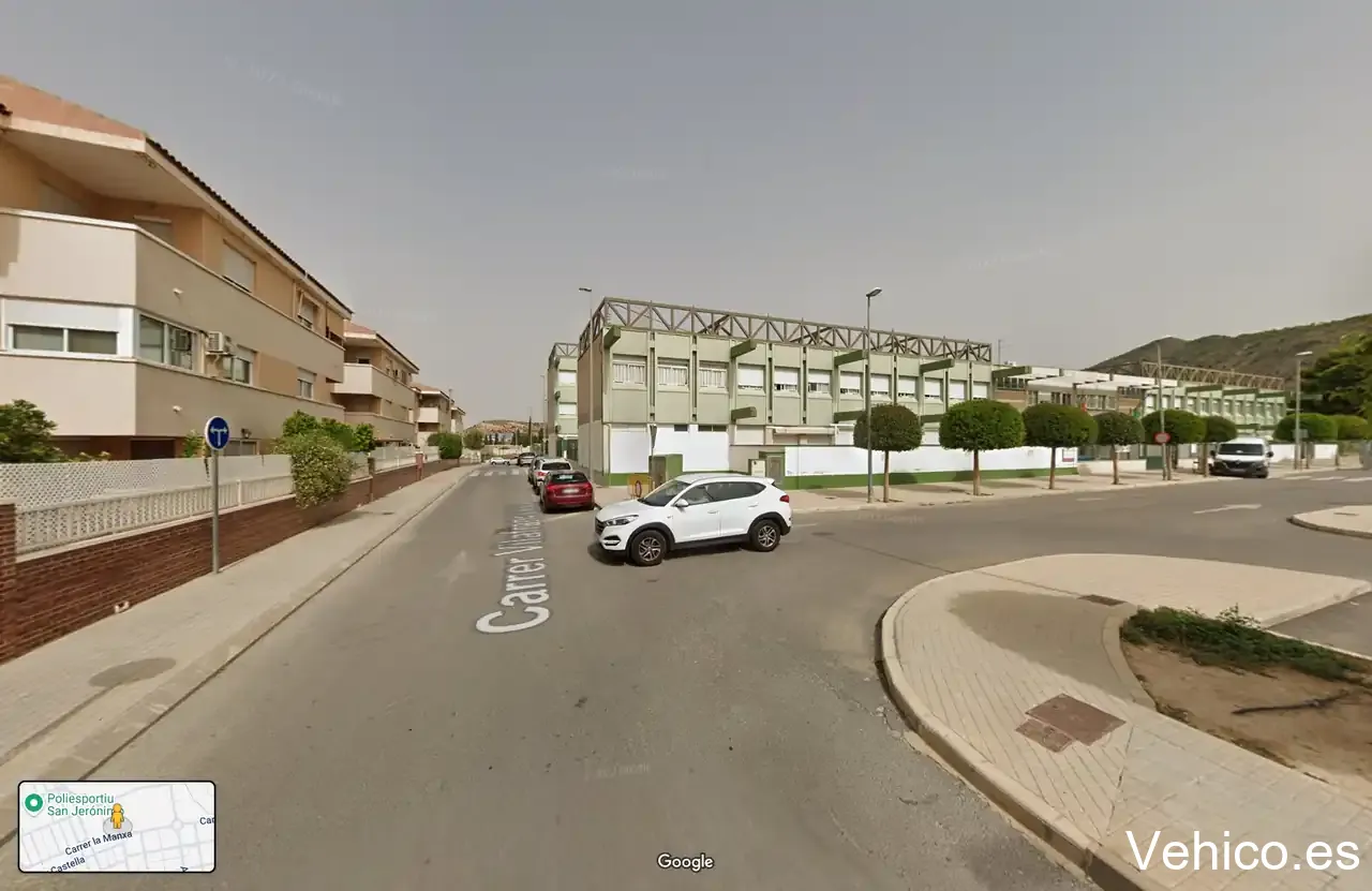 Aparcamiento del triatleta Kepa Jametxo