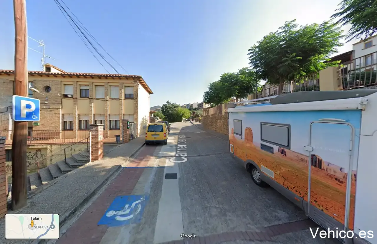 Aparcament mobilitat reduïda