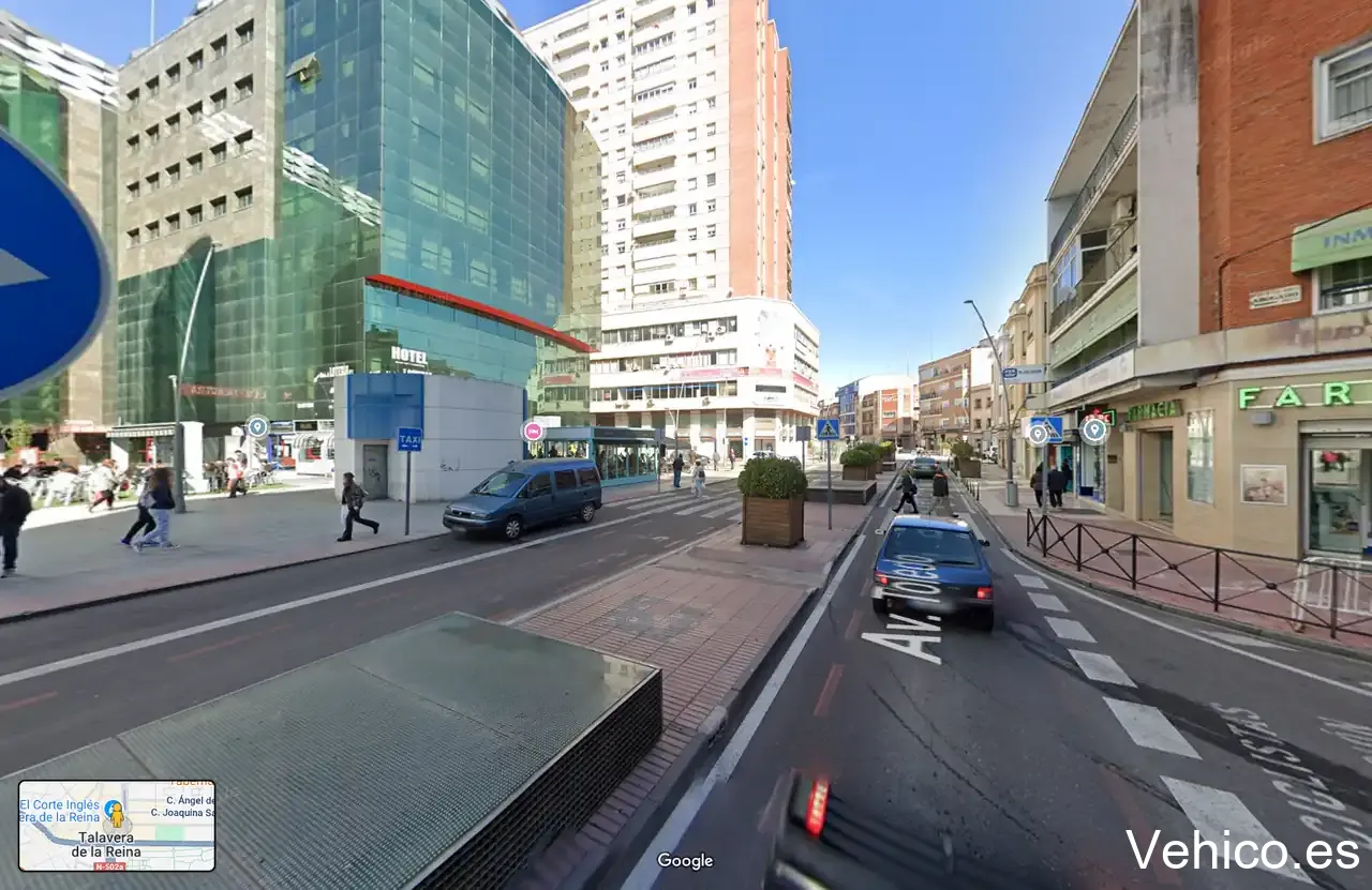 Zona de aparcamiento reservada para motos