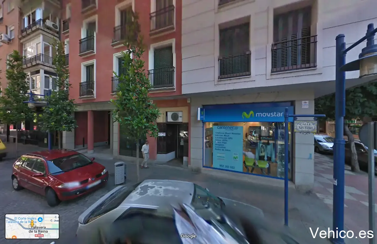 Zona de aparcamiento reservada para motos