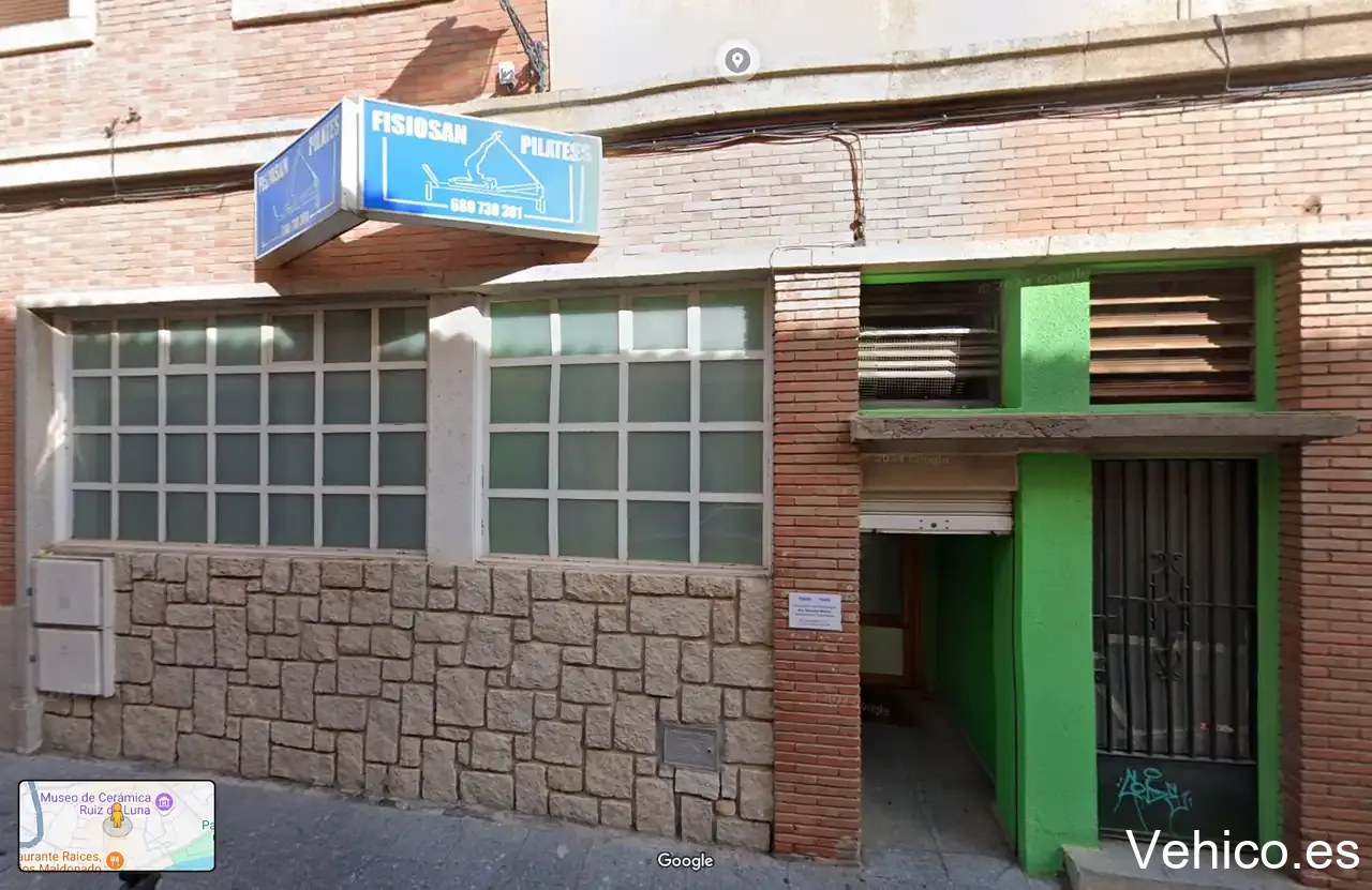 Zona de aparcamiento reservada para motos