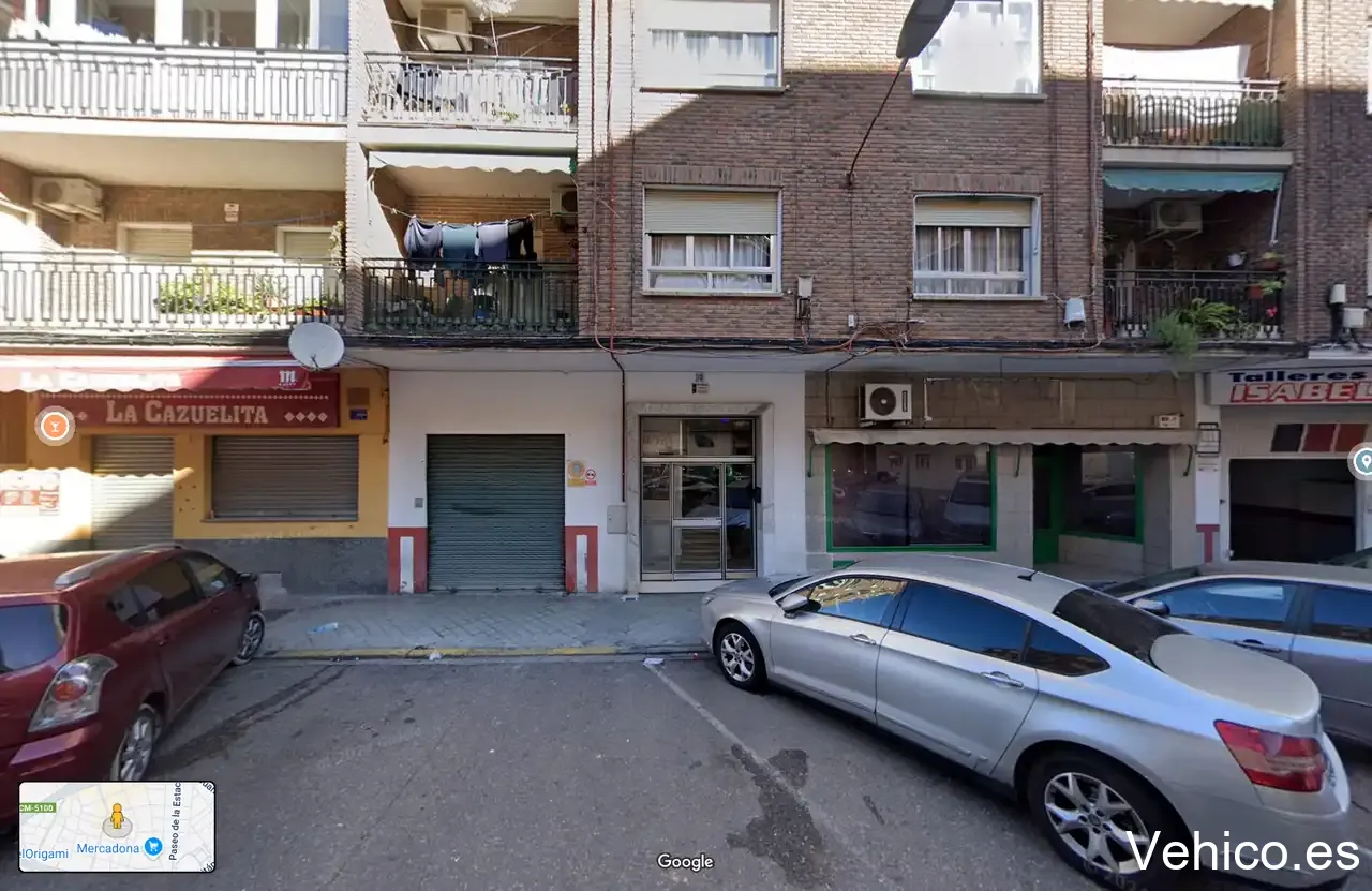 Zona de aparcamiento reservada para motos