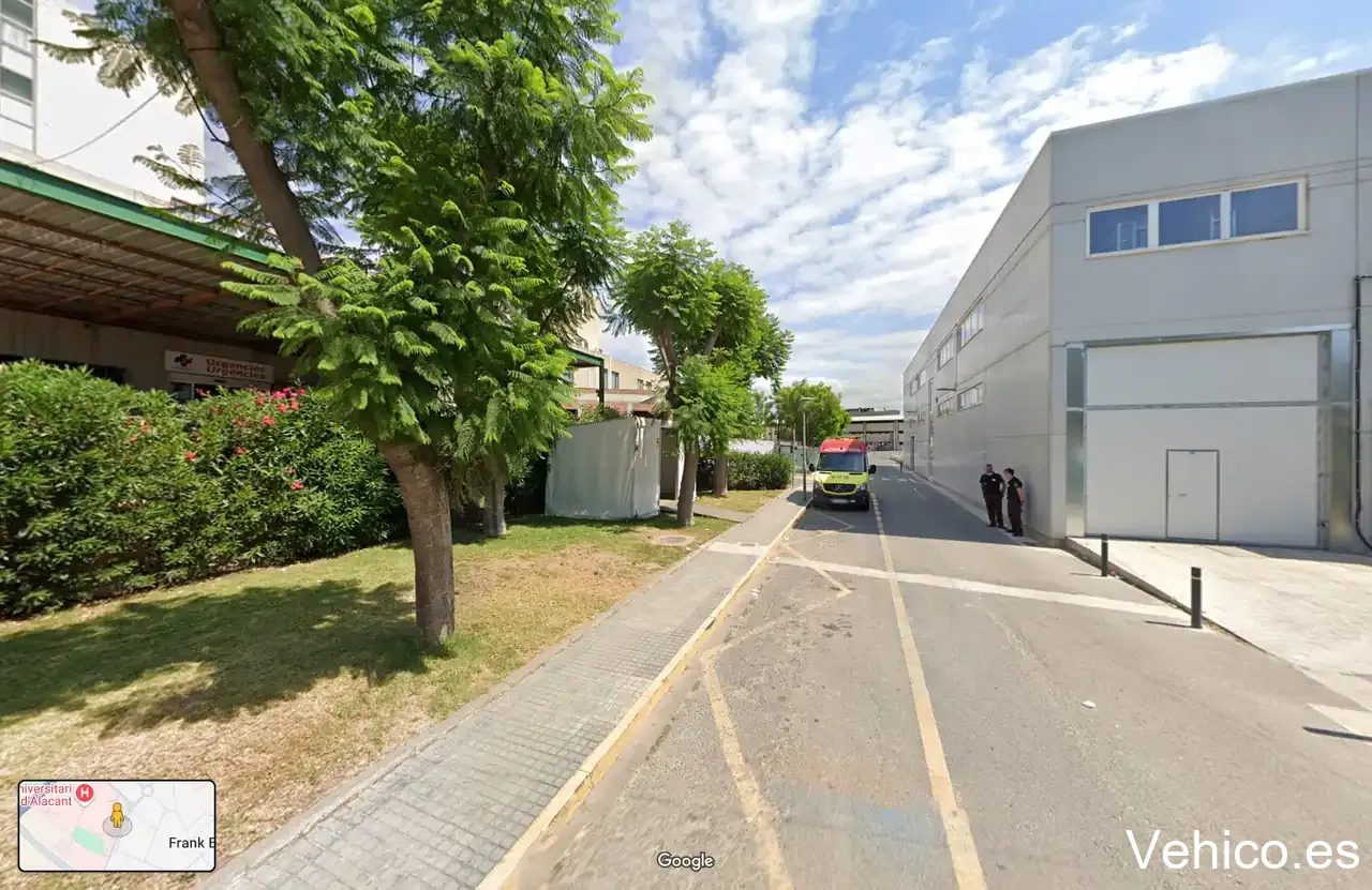 Aparcamiento Urgencias Hospital Universitario de Sant Joan