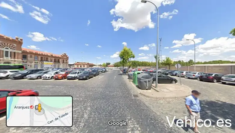 Parking disuasorio estación Aranjuez