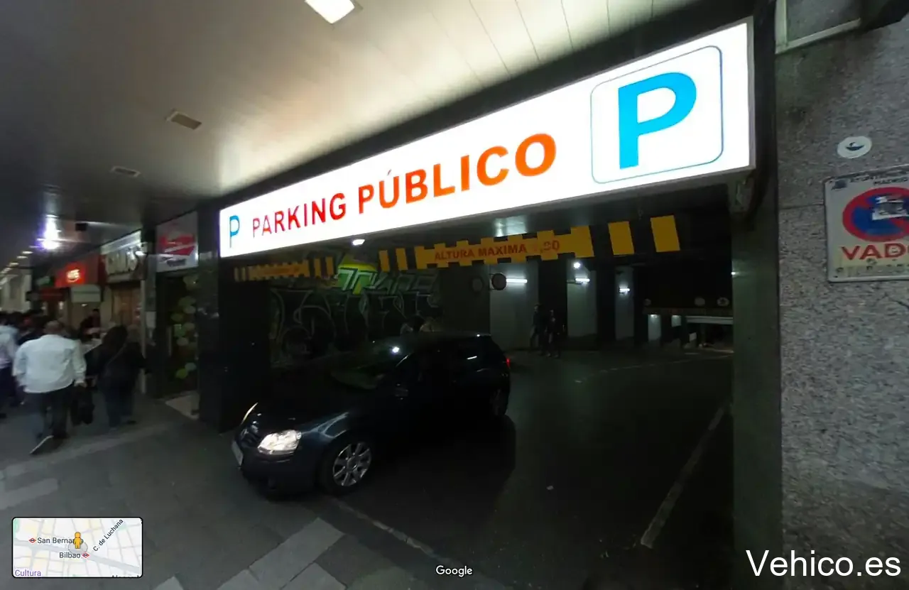 Aparcamiento mixto. Fuencarral