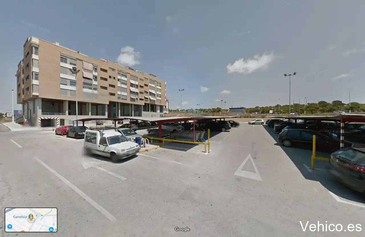 Aparcamiento Clientes Carrefour