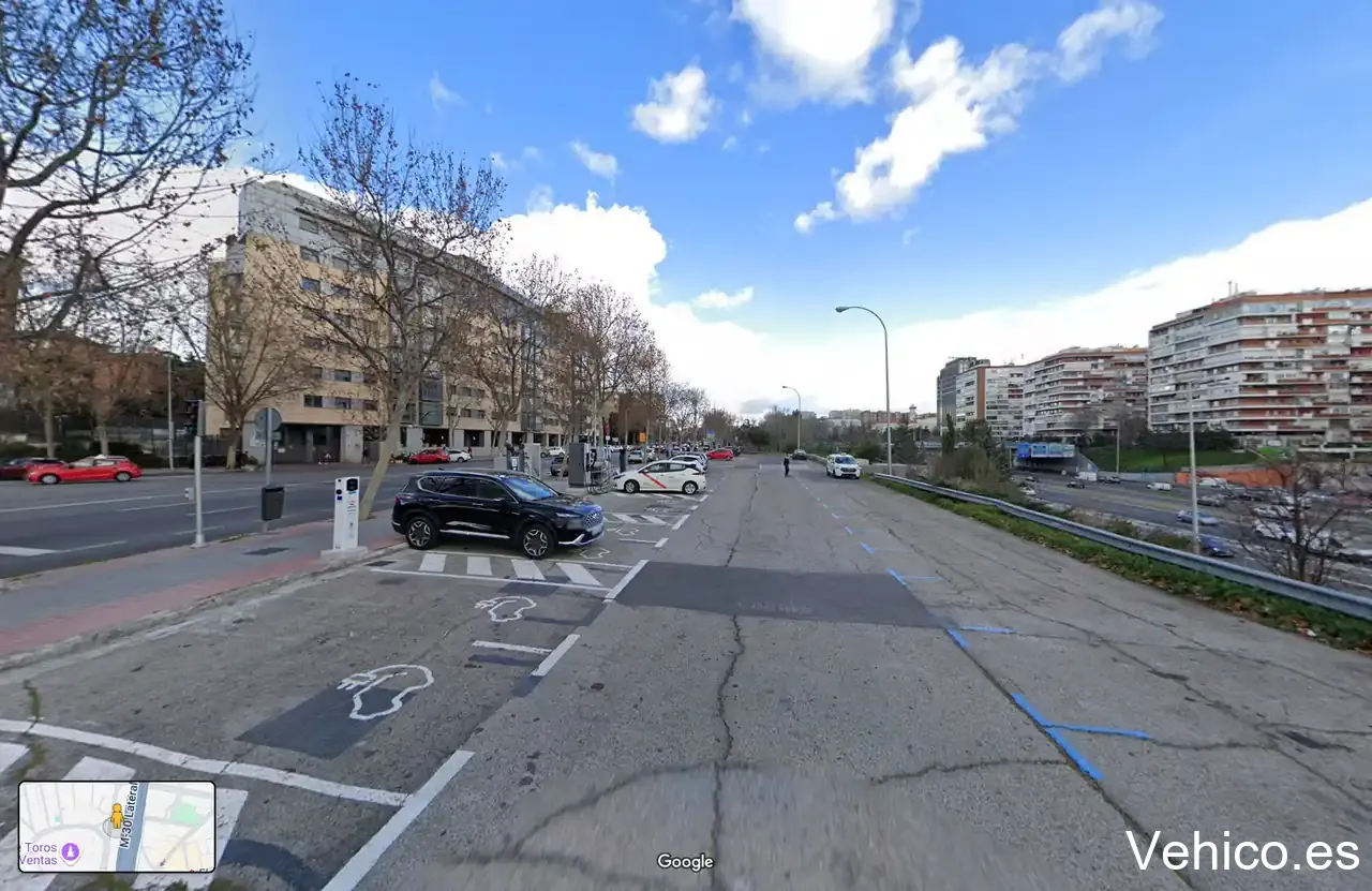 Área de estacionamiento de Ventas